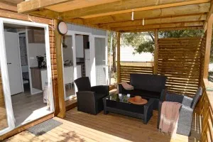 Location naturiste Corse - Mobilhome Alalia Family 15